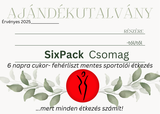 SixPack Csomag Ajándékutalvány