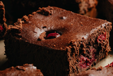 Meggyes brownie